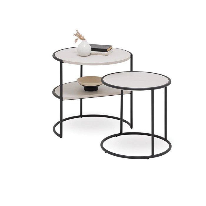 Стол журнальный круглый 2 шт ENZA HOME RITA EH69462 EH69462