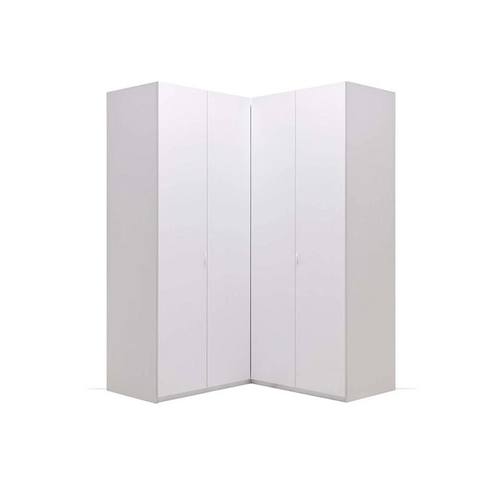 Шкаф угловой (белый) ENZA HOME POLKA EH56251 EH56251