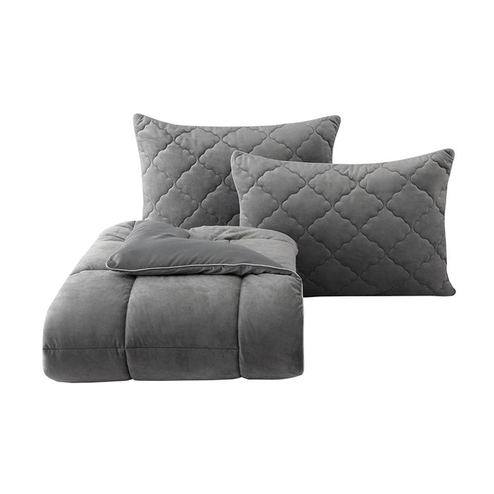 Комплект одеяла и подушка Антрацит YATAS BEDDING "VOVIN" EH62842 EH62842