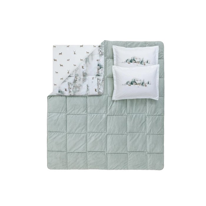 Комплект постельного белья с одеялом Single Size (155x215 см) YATAS BEDDING "KELSEY" EH67741 EH67741