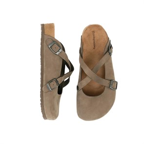 {{photo.Alt || photo.Description || 'Тапки (коричневый размер - 40) YATAS BEDDING "BAILEY" EH69055'}}