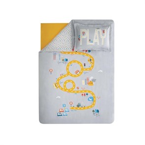 {{photo.Alt || photo.Description || 'Детский постельный комплект Single Size (160x220 см) YATAS BEDDING "ROAD" EH60788'}}