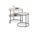 Стол журнальный круглый 2 шт ENZA HOME RITA EH69462 EH69462