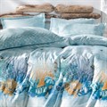 Комплект постельного белья Single Size (160x220 см) YATAS BEDDING "AQUAMARINE" EH60722 EH60722