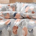 Комплект постельного белья Queen Size (200x220 см) YATAS BEDDING "TRIGON" EH62447 EH62447