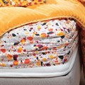 Комплект постельного белья с одеялом Single Size (155x215 см) YATAS BEDDING "TERAZZO" EH62630 EH62630