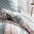 Комплект постельного белья Single Size (160x220 см) YATAS BEDDING "ALEIN" EH67661 EH67661